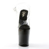 FLAMINGO-808 Plateau Sandaletten Schwarz Matt von Pleaser – Ansicht 2