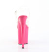FLAMINGO-808 Plateau Sandaletten Rot von Pleaser – Ansicht 4