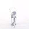 FLAMINGO-808 Plateau Sandaletten Transparent von Pleaser – Ansicht 4