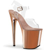 FLAMINGO-808 Plateau Sandaletten Rosé | Pleaser