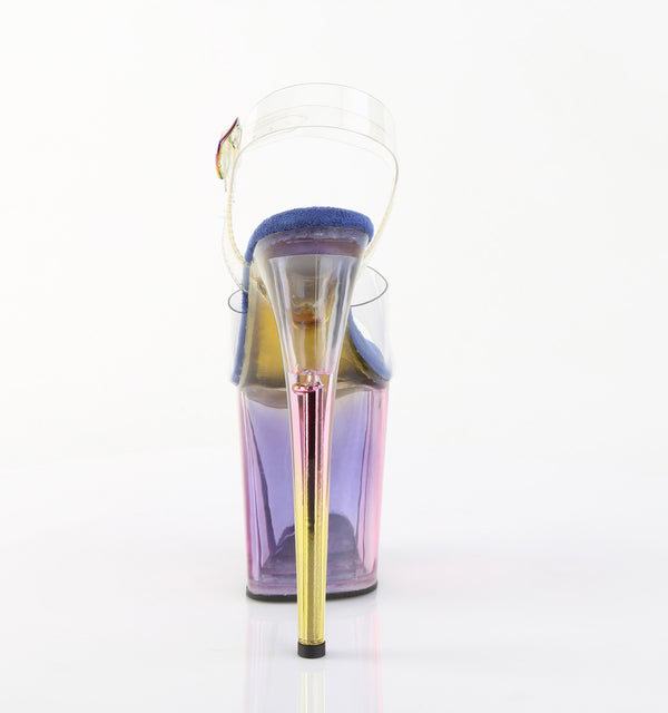 FLAMINGO-808HT Plateau Sandaletten von Pleaser – Ansicht 4