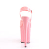 FLAMINGO-808N Plateau Sandaletten Rosa Lack | Pleaser
