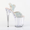 FLAMINGO-808N-RS Plateau Sandaletten Mehrfarbig | Pleaser