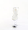FLAMINGO-808PREM Plateau Sandaletten Transparent von Pleaser – Ansicht 2
