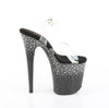FLAMINGO-808SPKL-02 Plateau Sandaletten Schwarz Strass von Pleaser – Ansicht 5