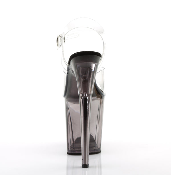 FLAMINGO-808T Plateau Sandaletten Smoke | Pleaser