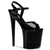 FLAMINGO-809 Plateau Sandaletten Schwarz | Pleaser