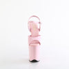 FLAMINGO-809 Plateau Sandaletten Rosa Lack | Pleaser