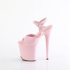 FLAMINGO-809 Plateau Sandaletten Rosa Lack | Pleaser