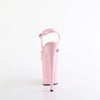FLAMINGO-809 Plateau Sandaletten Rosa Lack | Pleaser