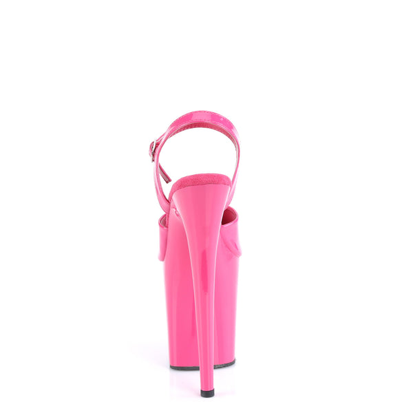 FLAMINGO-809 Plateau Sandaletten Pink Lack | Pleaser