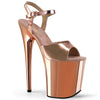 FLAMINGO-809 Plateau Sandaletten Rosé | Pleaser