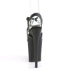 FLAMINGO-824 Plateau Sandaletten - Schwarz von Pleaser – Ansicht 4