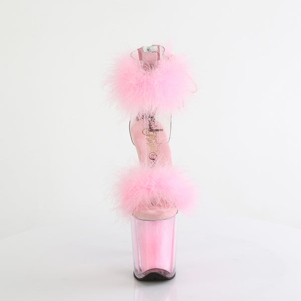 FLAMINGO-824F Plateau Sandaletten Pink | Pleaser