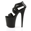 FLAMINGO-869 Plateau High Heels Sandaletten Schwarz | Pleaser