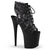 FLAMINGO-896LC Plateau Stiefeletten schwarz | Pleaser