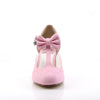 FLAPPER-11 Kitten Heel Pumps - Rosa | Pin Up Couture