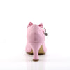 FLAPPER-11 Kitten Heel Pumps - Rosa | Pin Up Couture