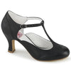 FLAPPER-26 Kitten Heel Pumps Schwarz | Funtasma SALE
