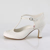 FLAPPER-26 Kitten Heel Pumps Weiß | Funtasma SALE