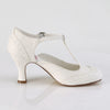 FLAPPER-26 Kitten Heel Pumps Weiß | Funtasma SALE