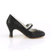 FLAPPER-32 Pumps - Schwarz | Pin Up Couture