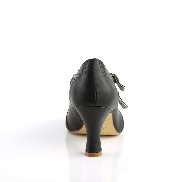FLAPPER-35 Pumps Schwarz | Pin Up Couture
