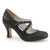 FLAPPER-35 Pumps Schwarz | Pin Up Couture