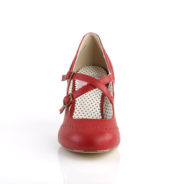 FLAPPER-35 Pumps Rot | Pin Up Couture