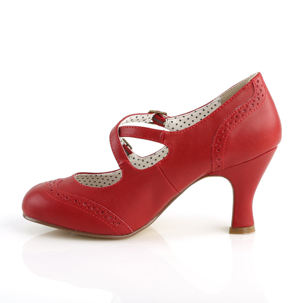 FLAPPER-35 Pumps Rot | Pin Up Couture