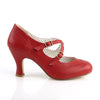 FLAPPER-35 Pumps Rot | Pin Up Couture