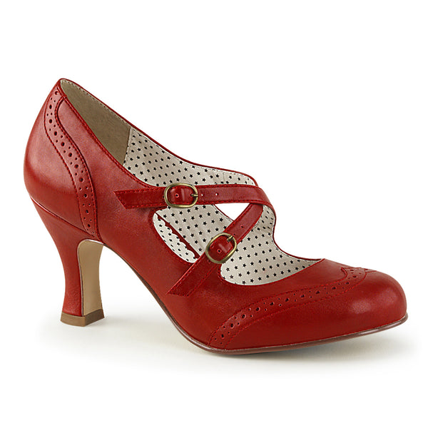 FLAPPER-35 Pumps Rot | Pin Up Couture