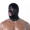 Schwarze Fluid Lace Hood im verführerischen Spitzen Design von TOF Paris – Ansicht 2