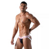 Jockstrap French - Bequemer Halt mit elastischem Jacquardbund, Marineblau | TOF Paris