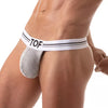 Stringless Herren-String - Eleganter Komfort & freier Sitz, Grau | TOF Paris