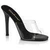 GALA-01 Pantoletten Schwarz | Fabulicious