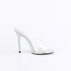 GALA-01DM Pantoletten Silber Glitzer | Fabulicious