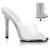 GALA-01DM Pantoletten Silber Glitzer | Fabulicious