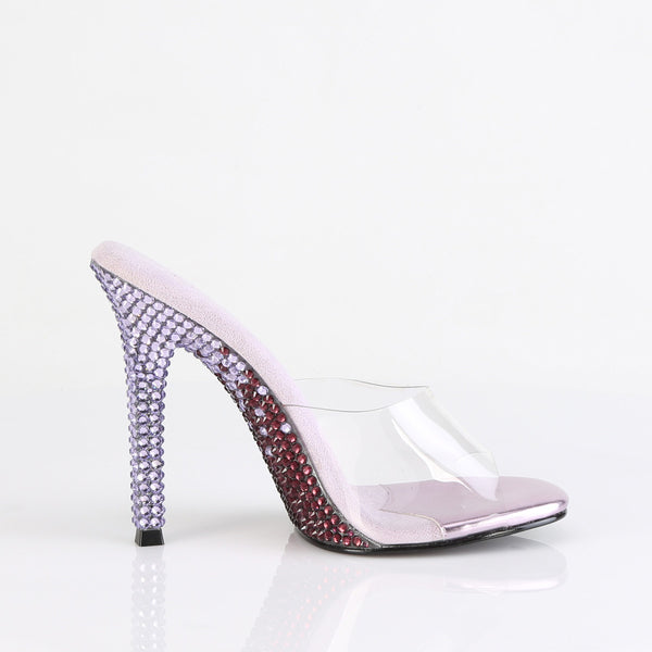 GALA-01DMM Pantoletten Lila | Fabulicious