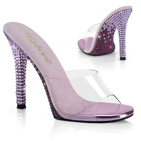 GALA-01DMM Pantoletten Lila | Fabulicious