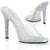 GALA-01DSP Pantoletten transparent Glitzersteine | Fabulicious