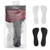 GI-001SM Grau/Schwarz Einlegesohlen EUR 35-38 (2 Paar) | Pleaser