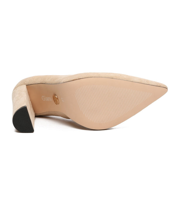 Pumps ALINA Beige Velour | Giaro SALE