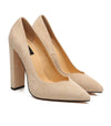 Pumps ALINA Beige Velour | Giaro SALE