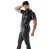 Schwarze Kinky Zipped-Weste von TOF Paris – Ansicht 2