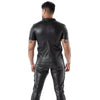 Schwarze Kinky Zipped-Weste von TOF Paris – Ansicht 4