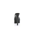 GLEAM-601 - Plateau High Heel Pantoletten - Schwarz | Pleaser