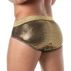 Herren-Slip Gold Glitter - Komfort & glamouröser Look | TOF Paris