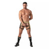 Herren Chaps Shorty Goldglitter - Sexy, elastisch & auffällig | TOF Paris