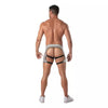 Herren Glitter Shorty Silber - Elastische Bänder, auffälliger Style | TOF Paris